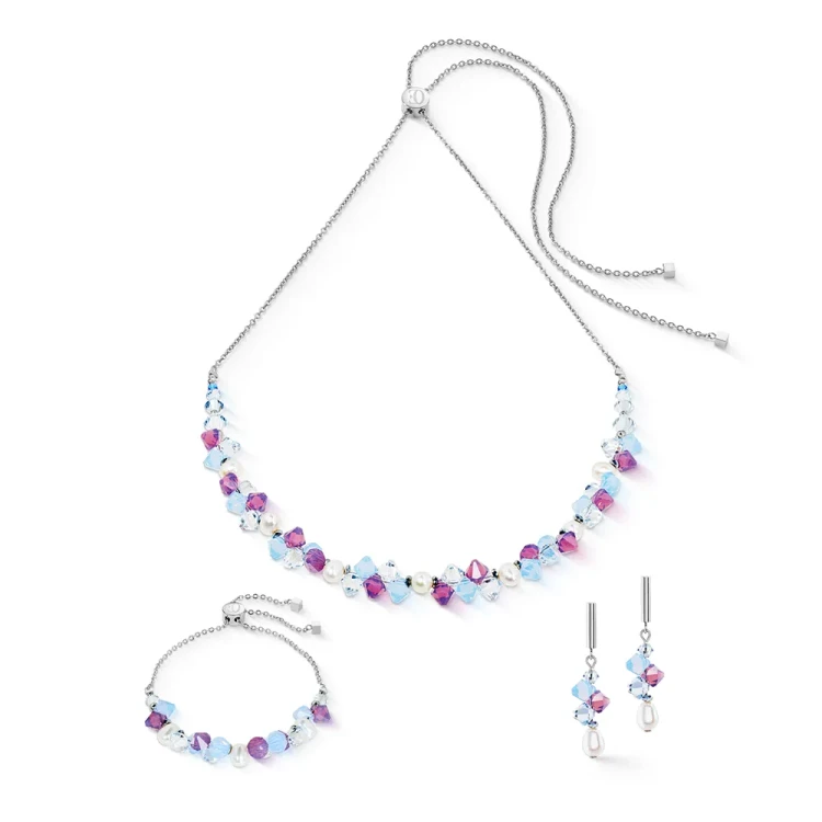 Браслет Coeur de Lion Lilac-Blue 1124/30-0839