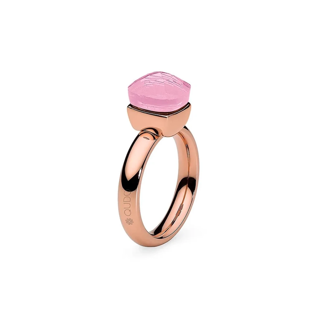 Кольцо Qudo Firenze light rose 16.5 мм 610278  R/RG