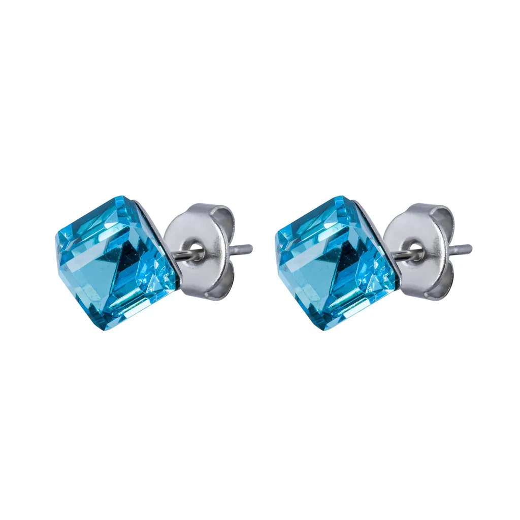 Fiore Luna Пусеты Aquamarine SWE2127/2 A S