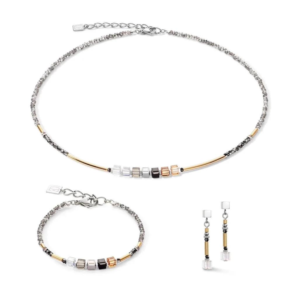 Браслет Coeur de Lion Grey-Gold 5027/30-1216