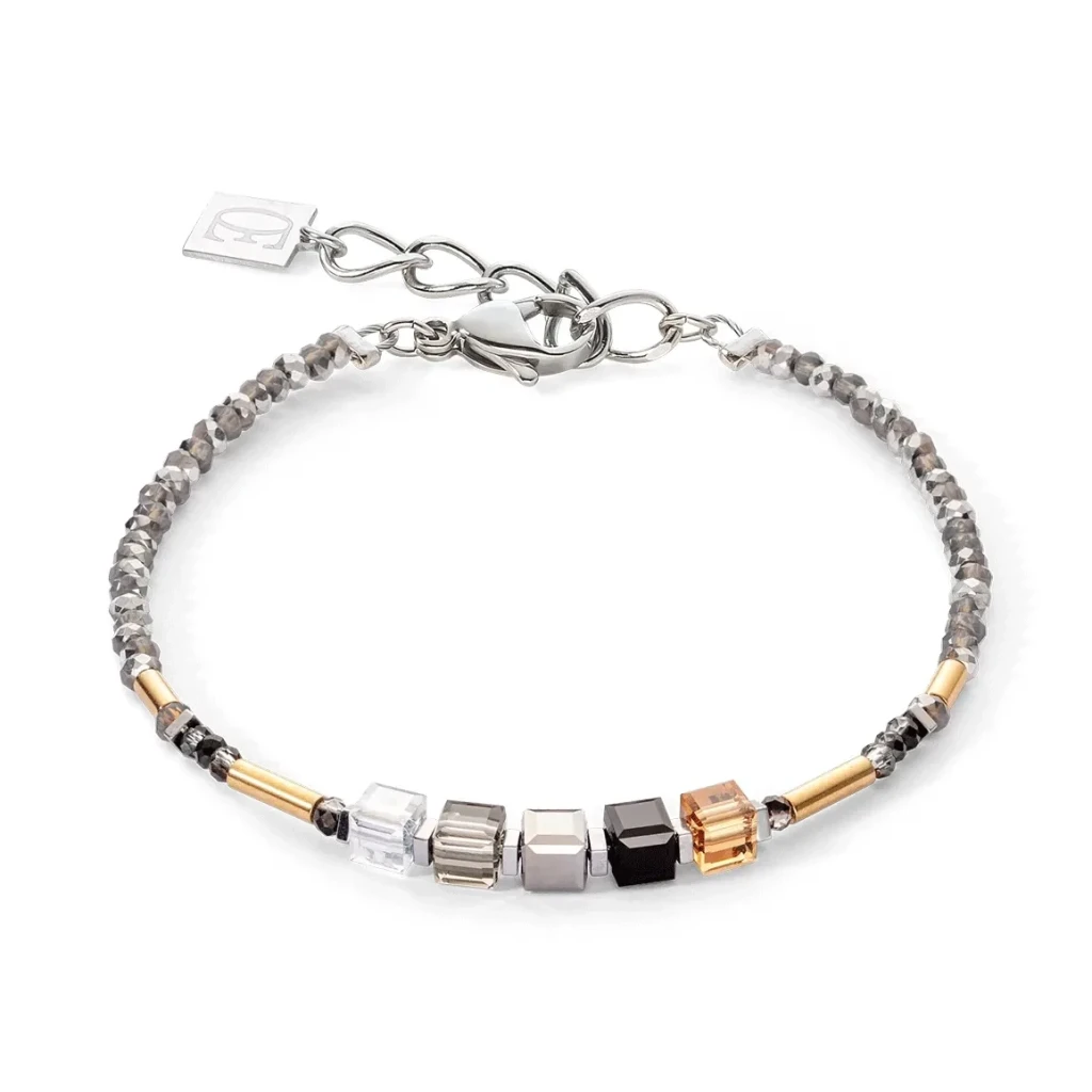 Браслет Coeur de Lion Grey-Gold 5027/30-1216
