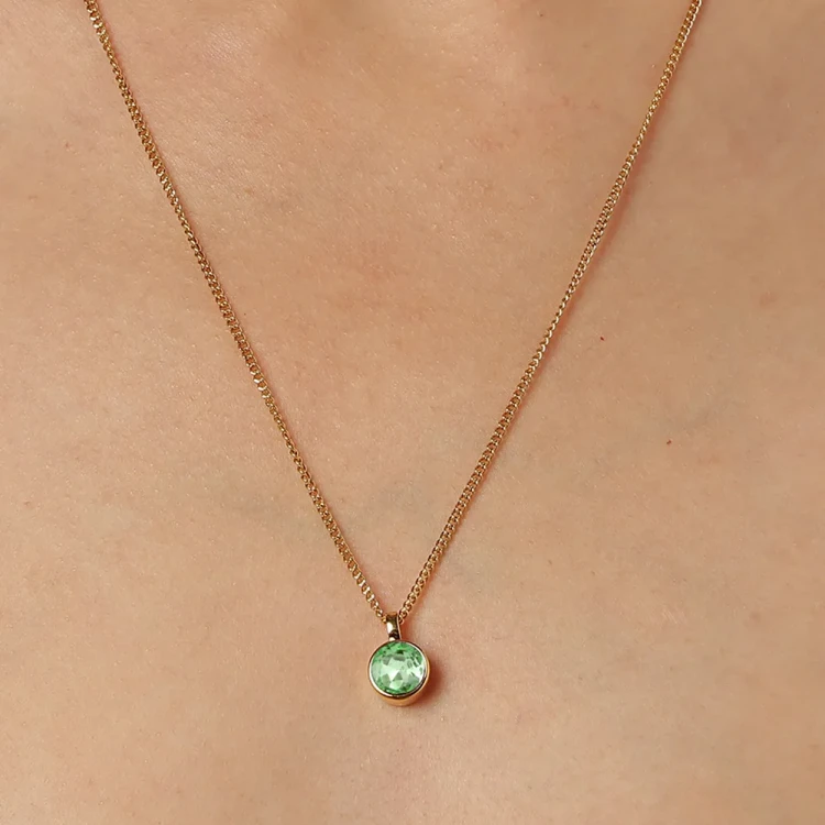 Колье Dyrberg Kern ETTE SG LIGHT GREEN 460511
