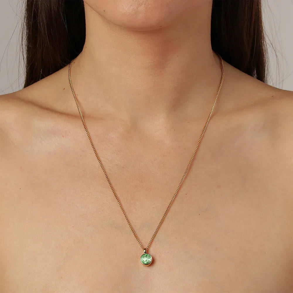 Колье Dyrberg Kern ETTE SG LIGHT GREEN 460511