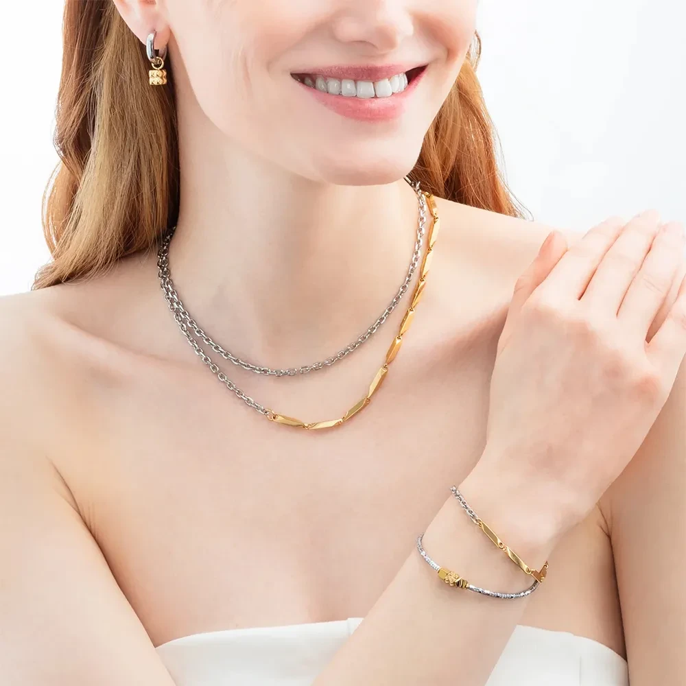 Браслет Coeur de Lion Gold-Silver 0804/30-1617