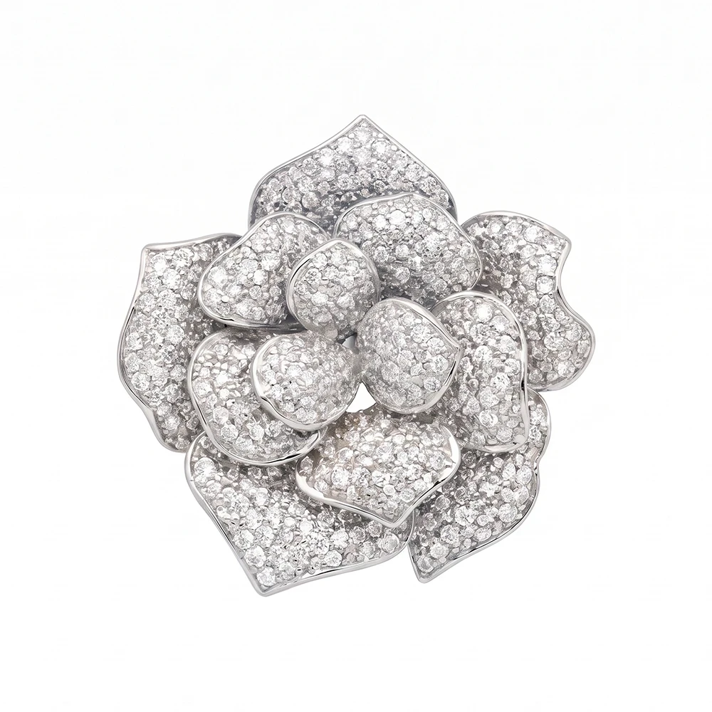 Брошь Цветок Fiore Luna FBB01936-04 S