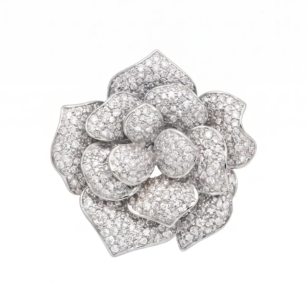Брошь Цветок Fiore Luna FBB01936-04 S