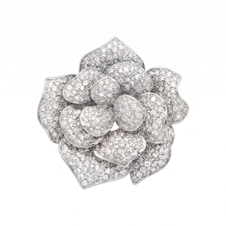 Брошь Цветок Fiore Luna FBB01936-04 S