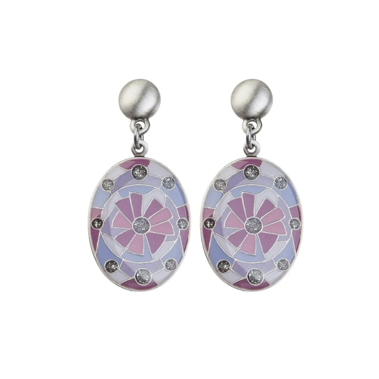 Серьги Clara Bijoux Ромашки A76732 V