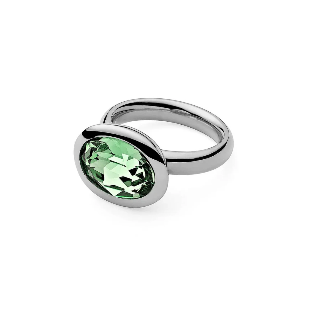 Кольцо Qudo Tivola Chrysolite 16.5 мм 631291/16.5 G/S