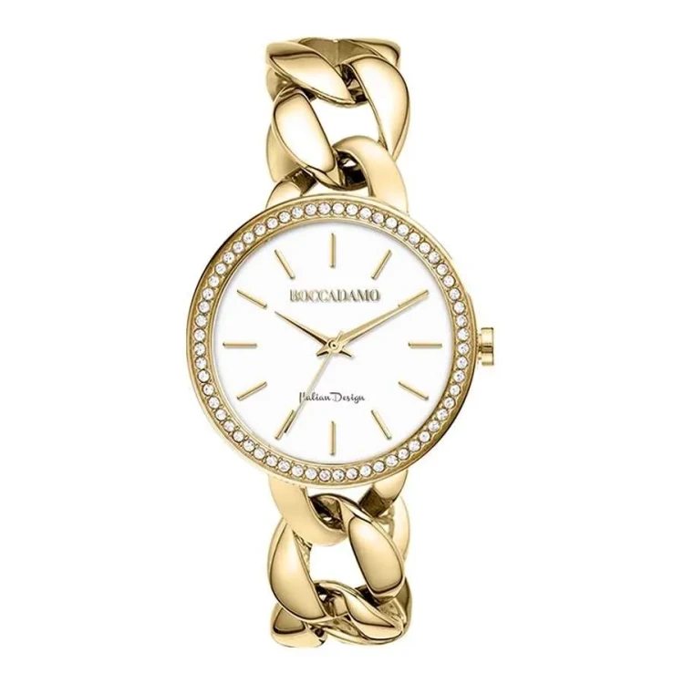 Часы Boccadamo LadyB Gold White LB005 BW/G