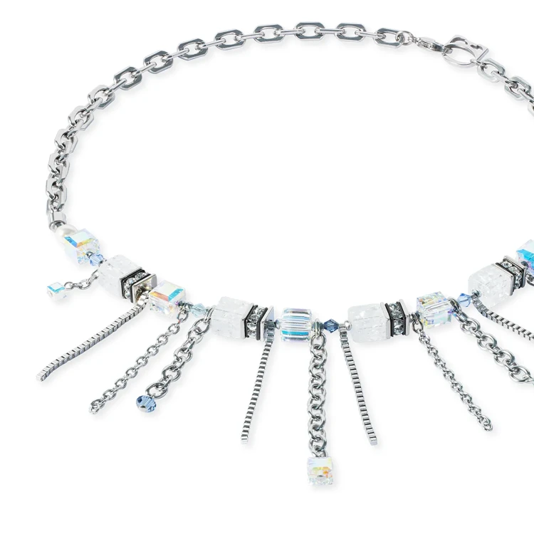 Колье Coeur de Lion Crystal-Silver 3020/10-1817