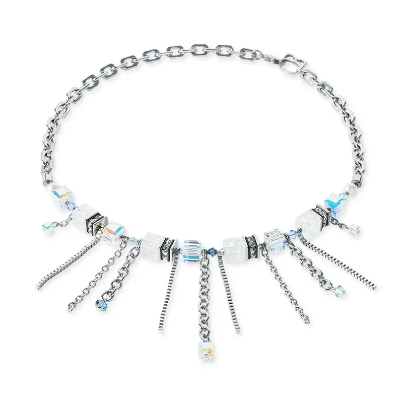 Колье Coeur de Lion Crystal-Silver 3020/10-1817