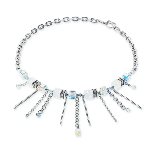 Колье Coeur de Lion Crystal-Silver 3020/10-1817