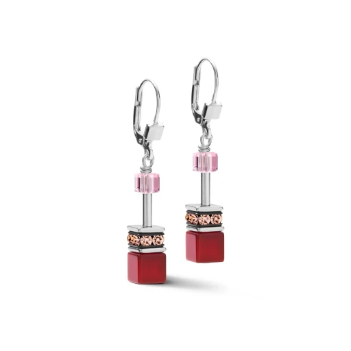 Серьги Coeur de Lion Red-Purple 4905/20-0308