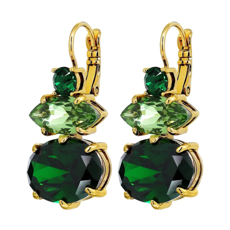 Серьги Dyrberg Kern PARSANA SG GREEN 470012