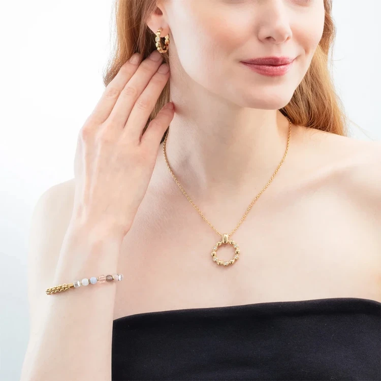 Колье Coeur de Lion Crystal-Gold 2055/10-1816