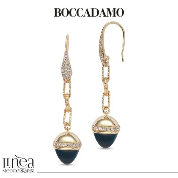 Серьги Boccadamo KOR013DE BL/G