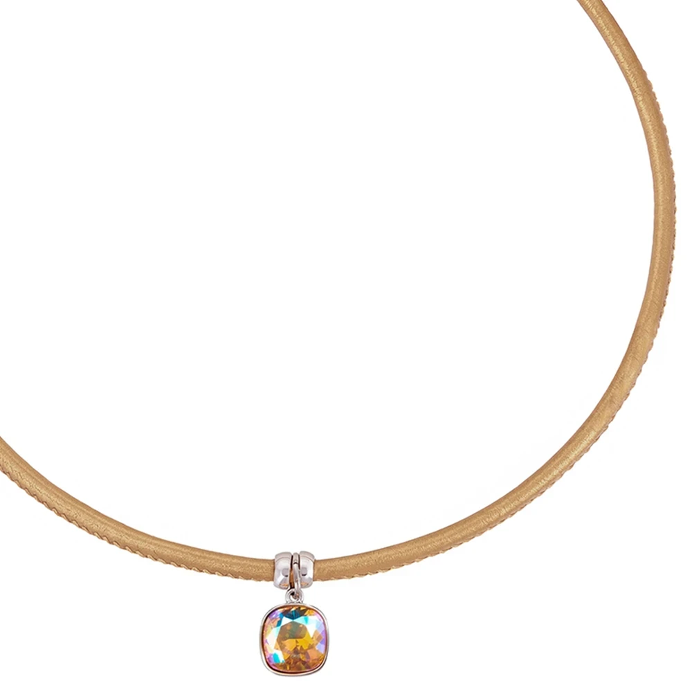 Колье Light Topaz Shimmer B2506.M14 BR/S Fiore Luna