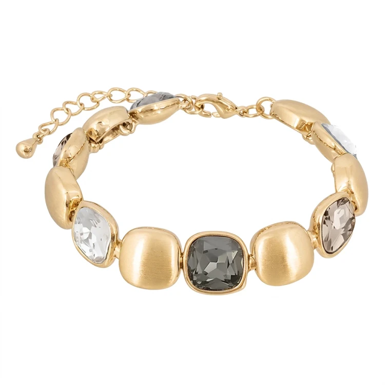 Браслет Cristal, Gray, Dark gray CG201022H-001 G Fiore Luna