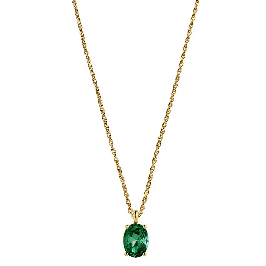 Колье Dyrberg Kern BARGA SG EMERALD GREEN 430153
