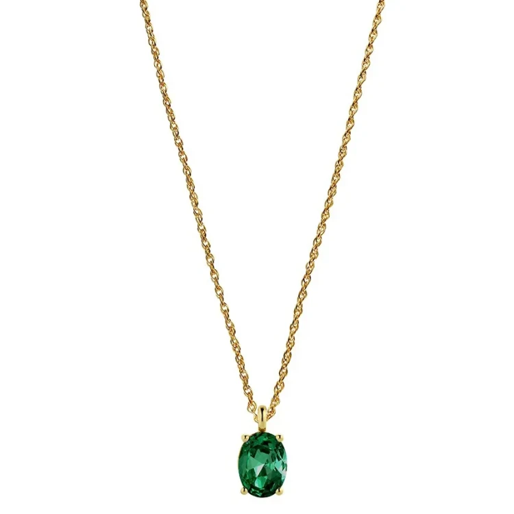 Колье Dyrberg Kern BARGA SG EMERALD GREEN 430153