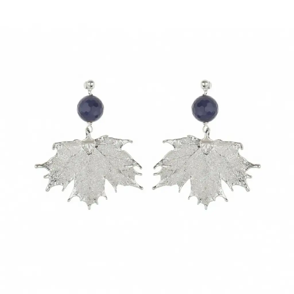 Серьги Ester Bijoux Канадский Клён OR904/40-S BW