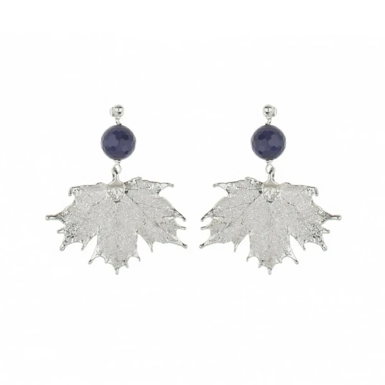 Серьги Ester Bijoux Канадский Клён OR904/40-S BW