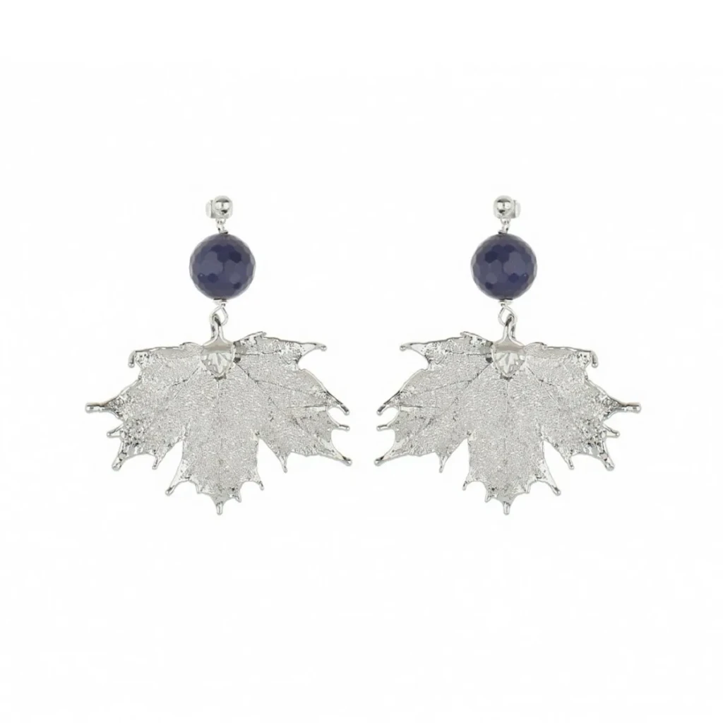 Серьги Ester Bijoux Канадский Клён OR905-S BW