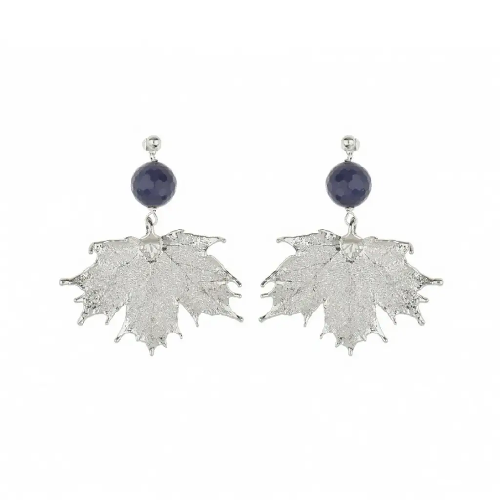 Серьги Ester Bijoux Канадский Клён OR905-S BW