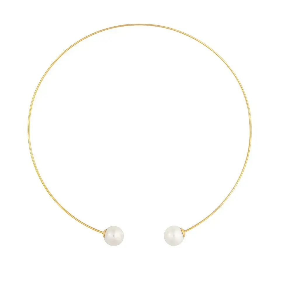 Колье Possebon White Pearl B0500.1 BW/G