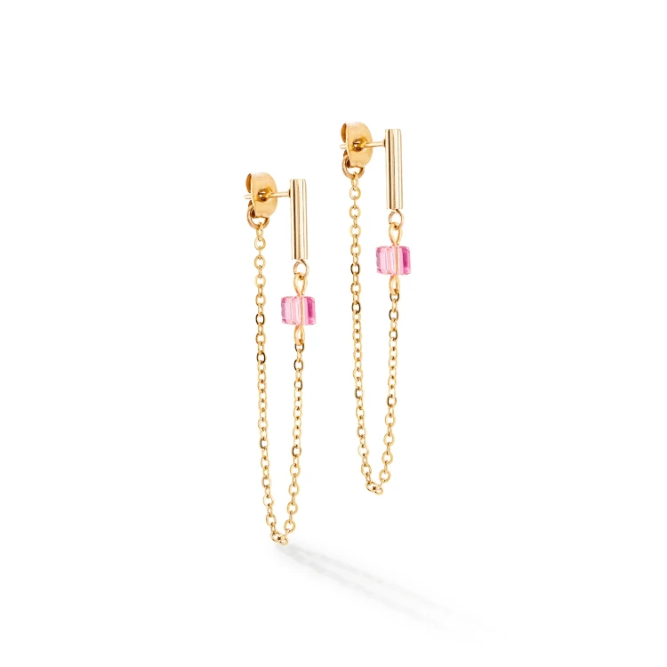 Серьги Coeur de Lion Rose-Gold 5076/21-1916