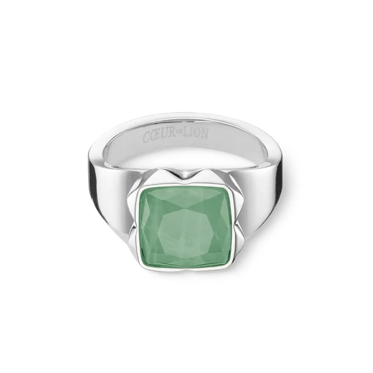 Кольцо Coeur de Lion Green-Silver 1200/40-0517 54