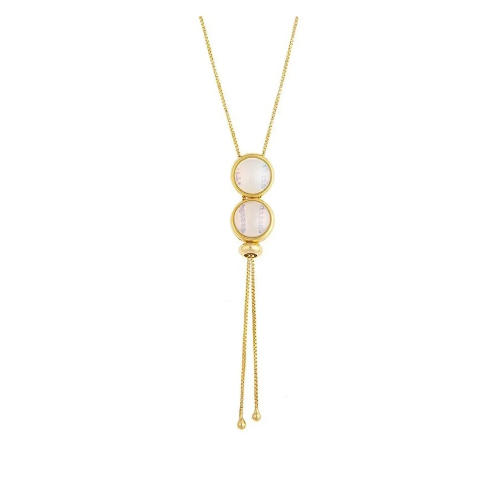 Колье Possebon pearl opaline B1793.1 BW/G