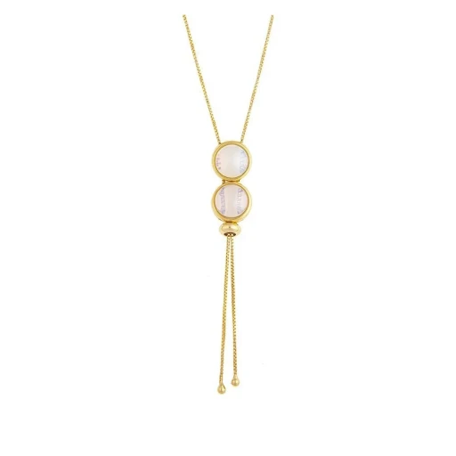 Колье Possebon pearl opaline B1793.1 BW/G
