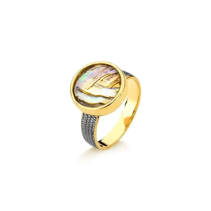 Кольцо Possebon Abalone K9952.14/19 G 24