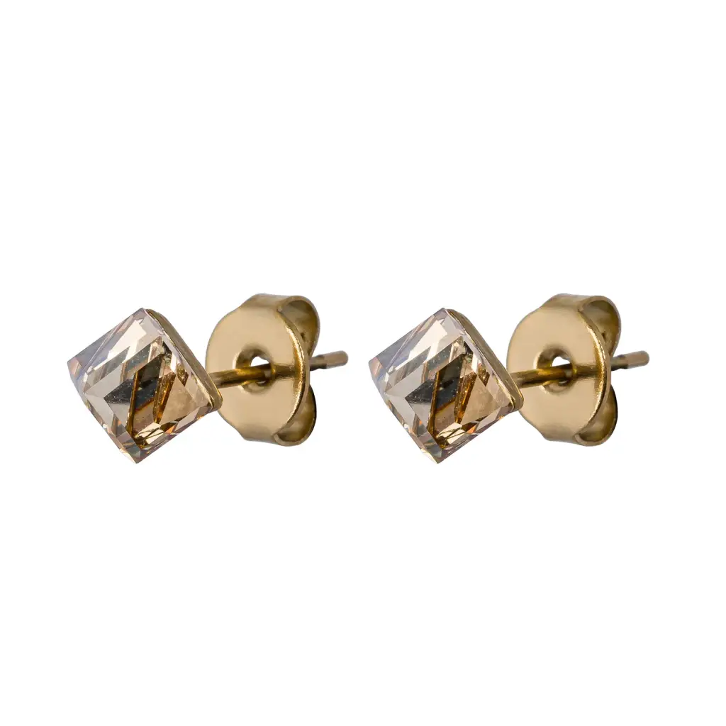 Пусеты Champagne Fiore Luna SWE2127/1 CH G