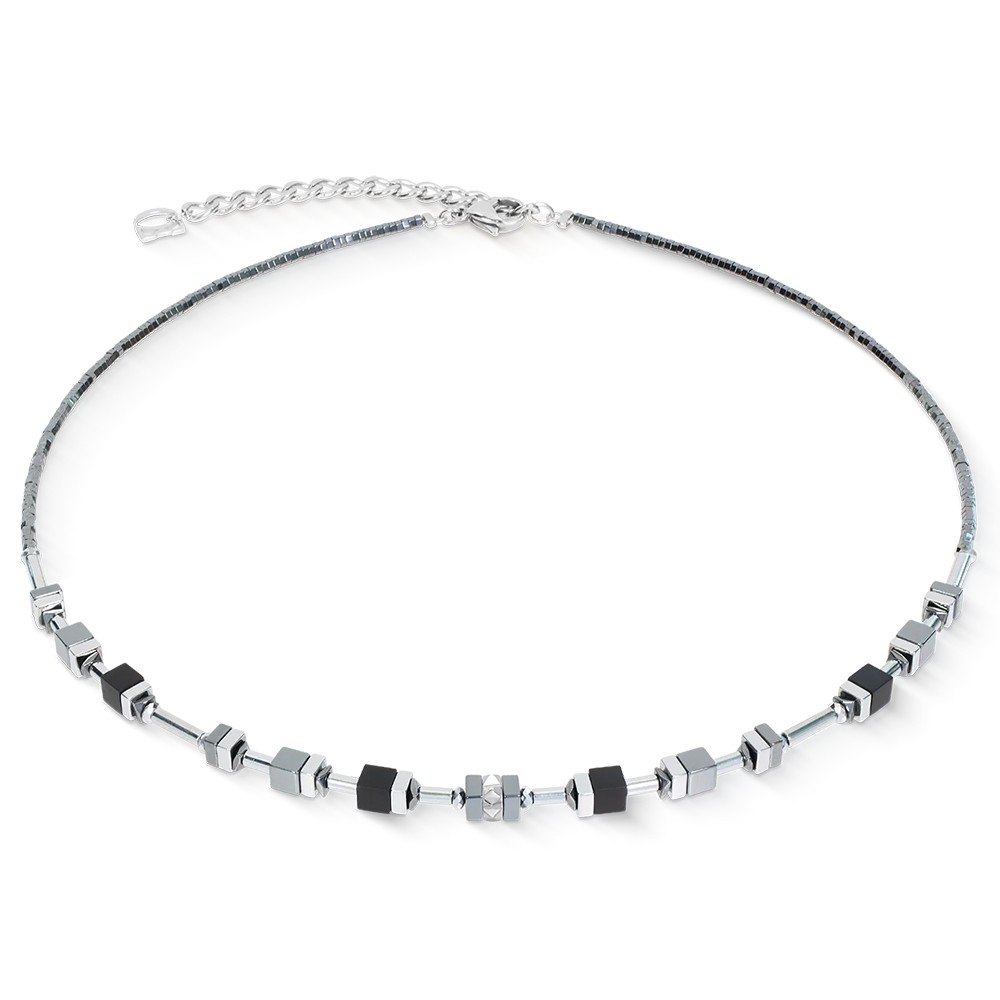 Колье Coeur de Lion Black-Silver 2802/10-1317