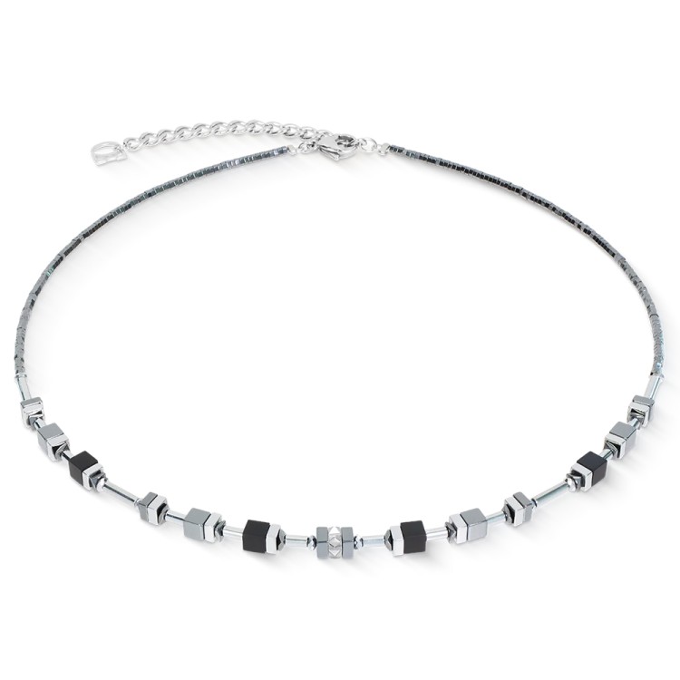 Колье Coeur de Lion Black-Silver 2802/10-1317