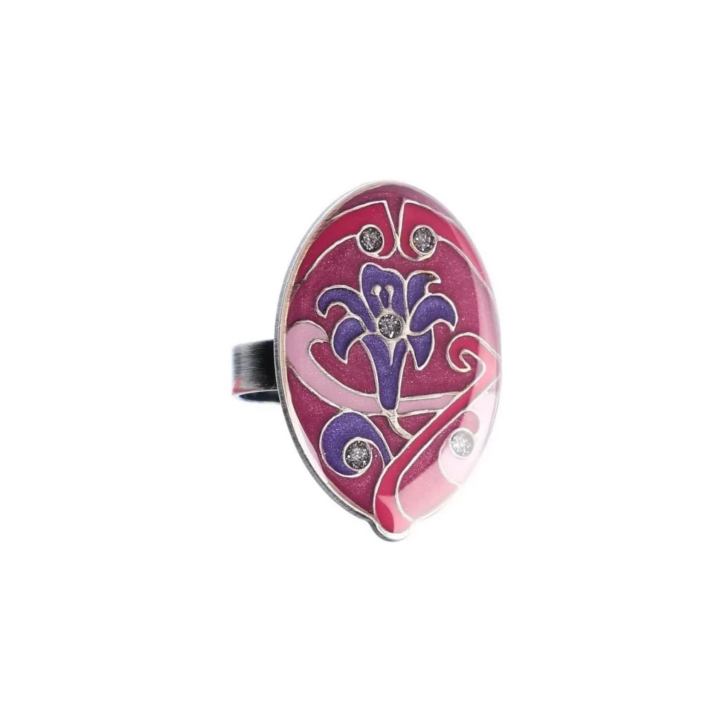 Кольцо Clara Bijoux лилия K77368 V