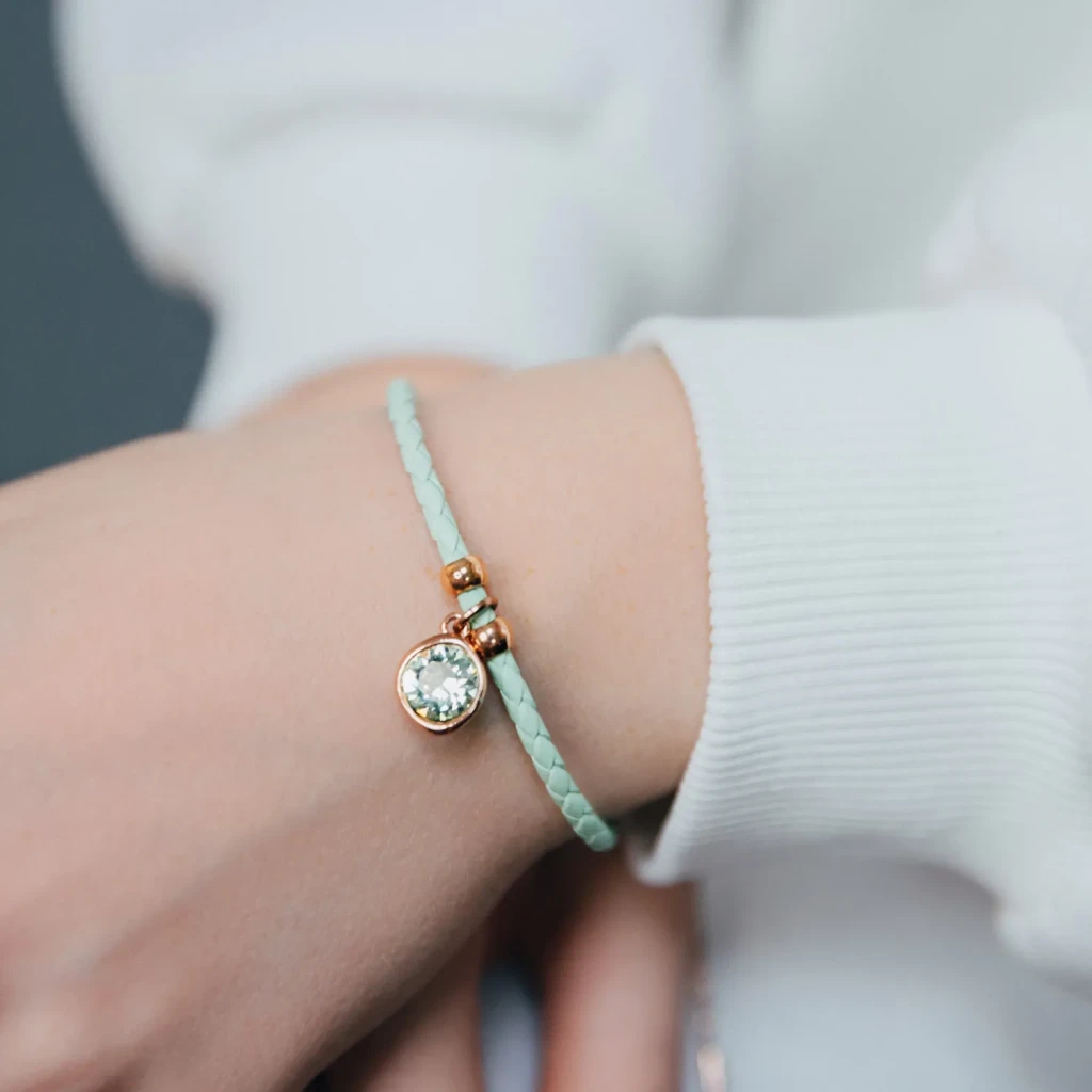 Браслет Fiore Luna Aquamarine C1902.M22 BL/S