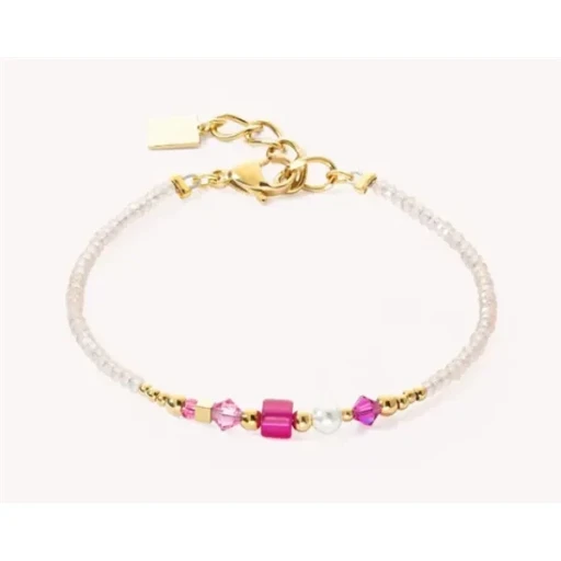 Браслет Coeur de Lion Pink-Gold 4355/30-0416