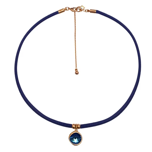 Колье Fiore Luna Royal Blue Delite B1902.23 BL/RG