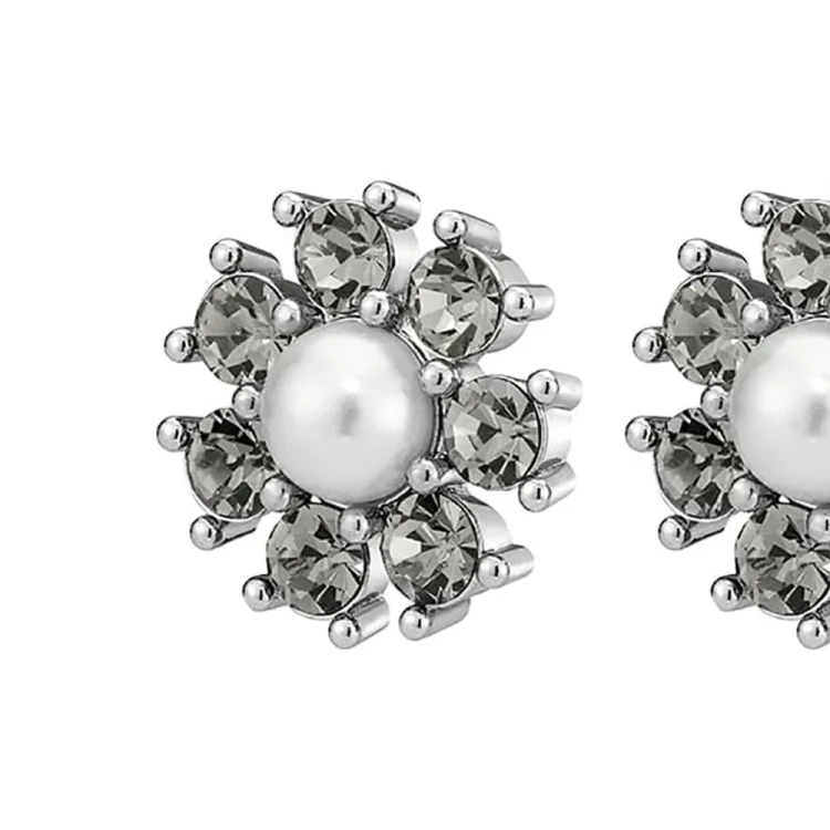 Серьги Dyrberg Kern AUDE SS GREY / WHITE PEARL 450100