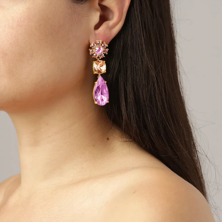 Серьги Dyrberg Kern MISIA SG ROSE / PEACH 460513