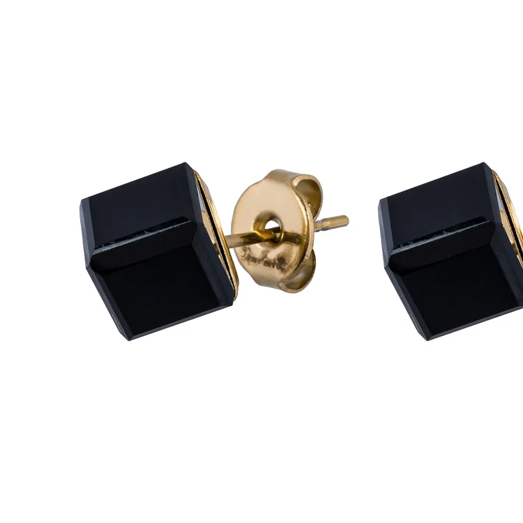 Fiore Luna Пусеты Black SWE2127/2 BL G