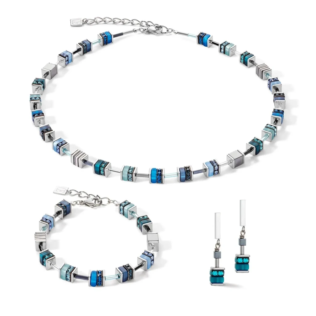 Колье Coeur de Lion Blue 4509/10-0700