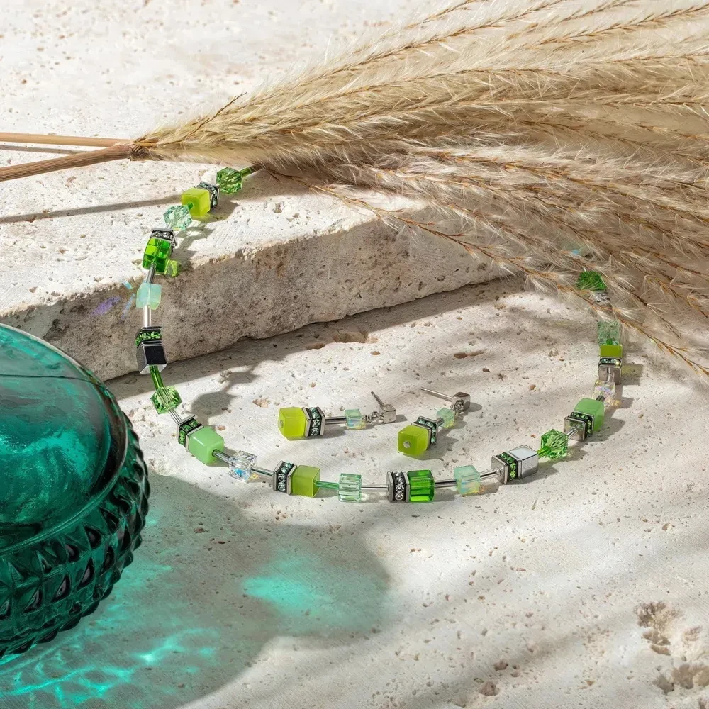 Колье Coeur de Lion Joyful Colours Green 3339/10-0500