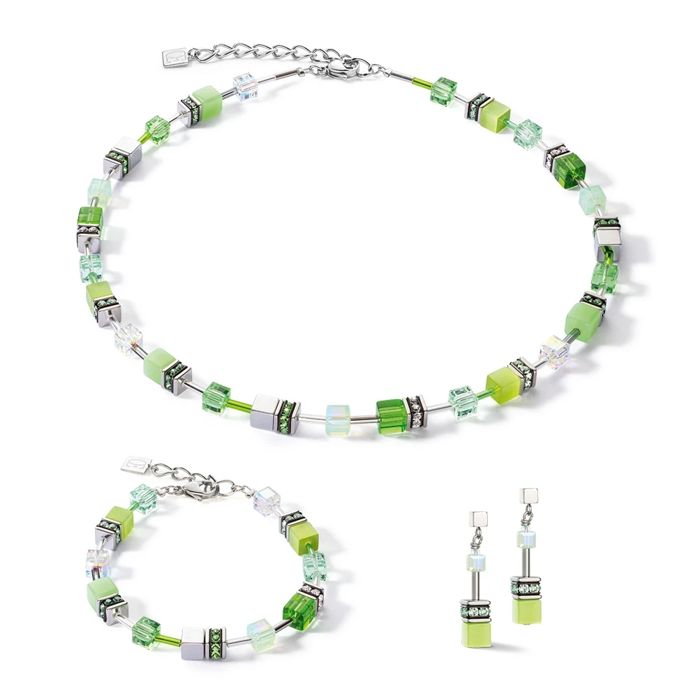 Колье Coeur de Lion Joyful Colours Green 3339/10-0500