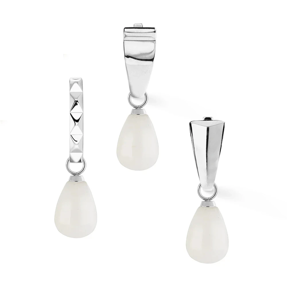 Подвеска на серьгу Silver-White 0050/44-1417