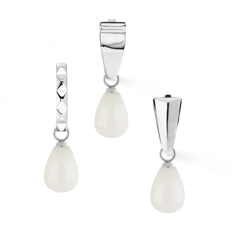 Подвеска на серьгу Silver-White 0050/44-1417
